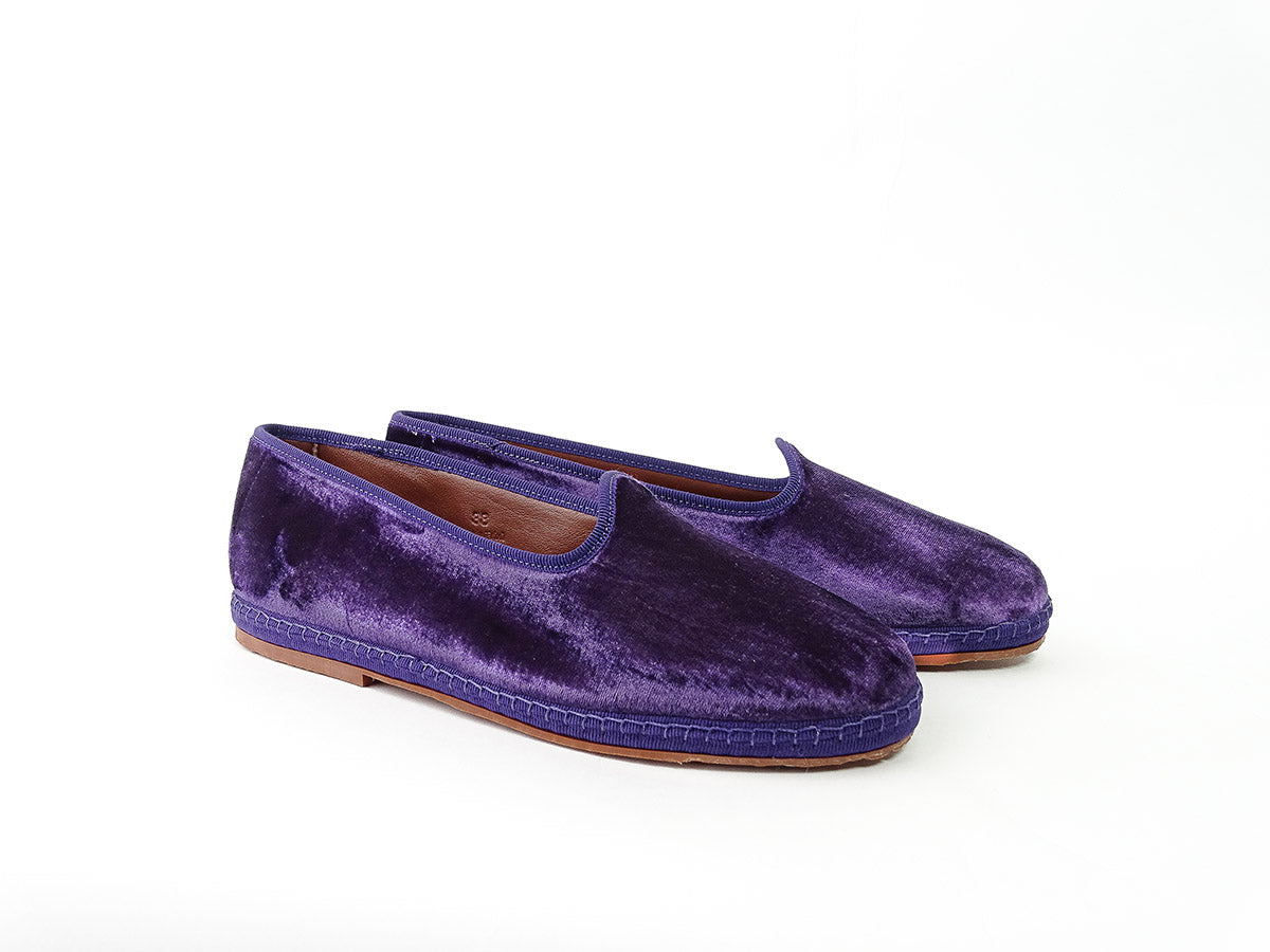 Friulana in velluto, mulberry