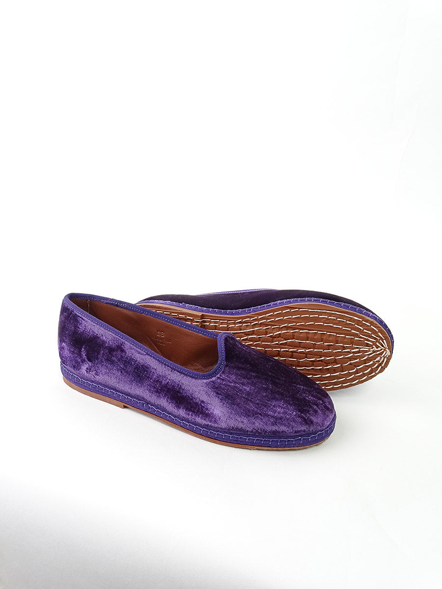 Friulana in velluto, mulberry