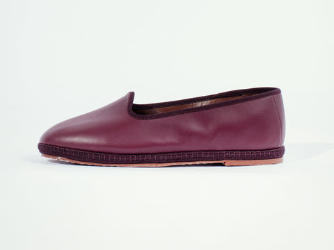 Friulian leather, burgundy